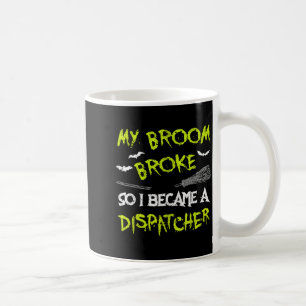 Mug Chemise de costume Halloween Dispatcher drôle faci