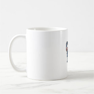 Mug Chemise de design de gravure vintage CNA patriotiq