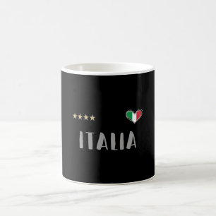 Mug Chemise de fan de football de l'Italie Drapeau