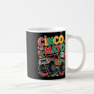 Mug Chemise de fête de Monster Truck Cinq De Mayo pour