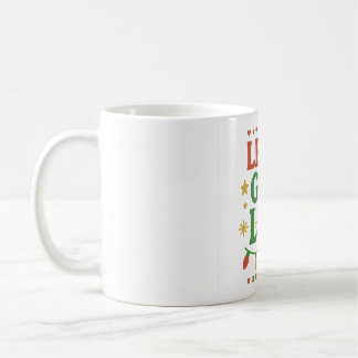 Mug Chemise de fête de Noël Let's Get Lit • Noël rétro