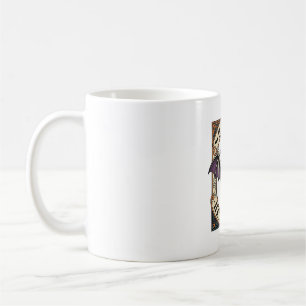 Mug Chemise de gravure vintage de chauve-souris fantôm