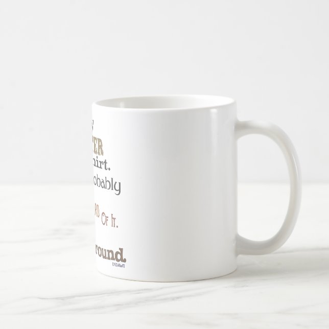 Mug Chemise de hippie (Droite)