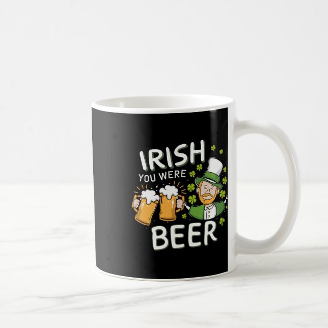 Mug Chemise de la Saint-Patrick Irlandais Vous Étiez B (Droite)