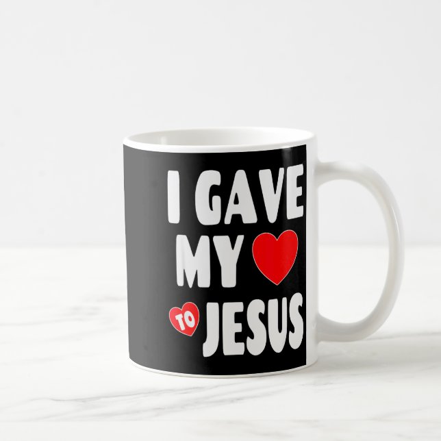 Mug Chemise de la Saint-Valentin chrétienne - J'ai don (Droite)