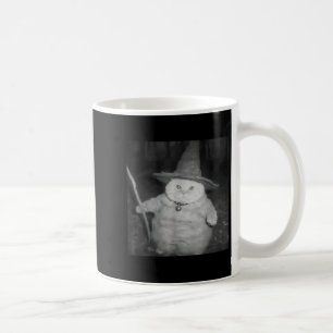 Mug Chemise de mème de chat sorcier bizarre _ Concepti