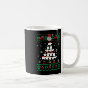 Mug Chemise de Noël de dentiste Arbre de dentiste Dent