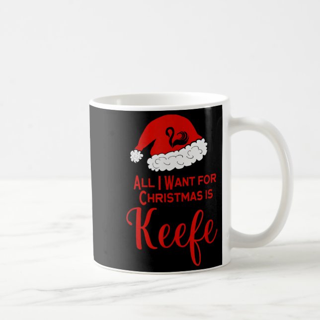Mug Chemise de Noël Keefe pour les fans de gardien de  (Droite)