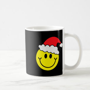 Mug Chemise de Noël visage sourire jaune chapeau de Pè