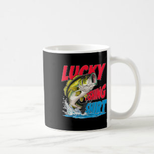 Mug Chemise de pêche chanceuse drôle Byss pêcheur fun