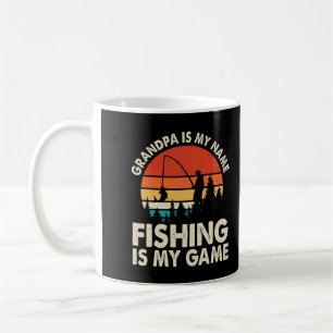 Mug Chemise de Pêche Grandpa - Retro Vintage cadeau de