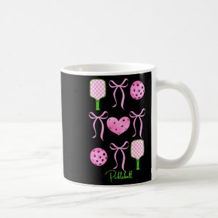Mug Chemise de pickleball rose prépa pour femmes que l