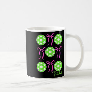 Mug Chemise de pickleball rose preppy que les filles a