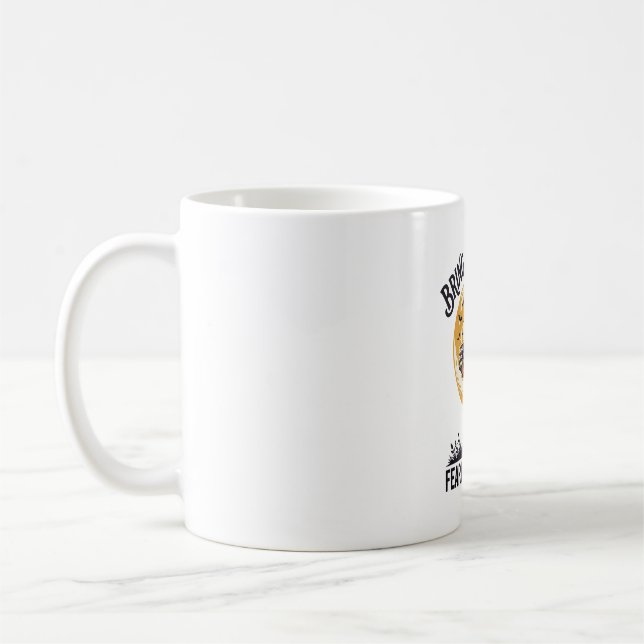 Mug Chemise de professeur Halloween Gravure vintage Ci (Gauche)
