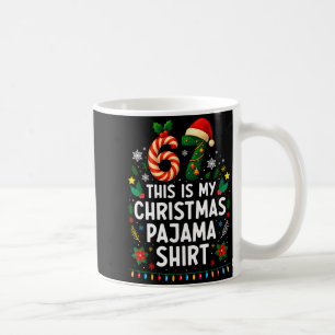 Mug Chemise de pyjama de Noël 67 6 7 Mème drôle pour a
