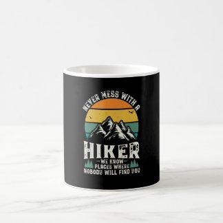 Mug Chemise de randonnée vintage pour hommes Rando Ext