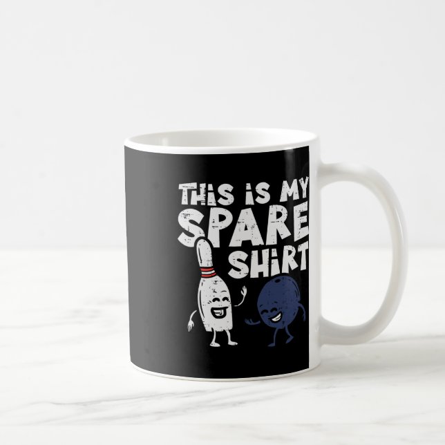 Mug Chemise De Rechange De Bowling Funny Bowler Femmes (Droite)