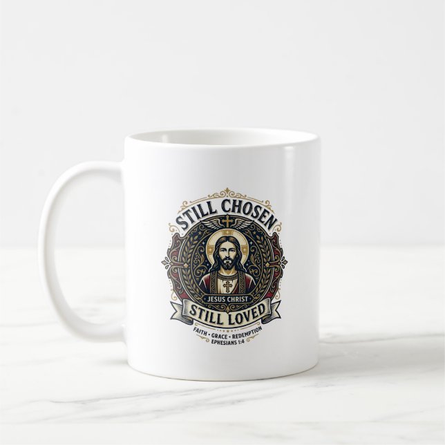 Mug Chemise de récupération de divorce Jésus Graphique (Gauche)