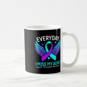 Mug Chemise de sensibilisation au suicide Tante Préven