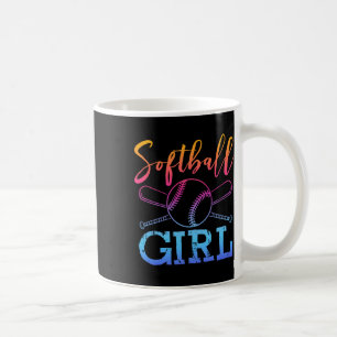 Mug Chemise de softball Fille joueuse de softball Fill