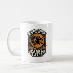 Mug Chemise de sorcière d'Halloween Bonbons Épouvantab