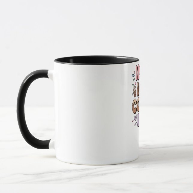Mug Chemise de sudation Dans Mon Ère de Café Glacé Drô (Gauche)