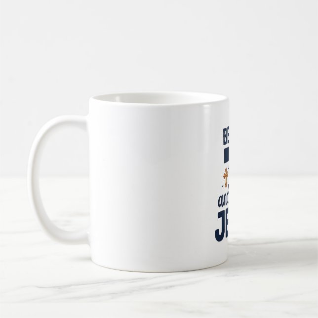 Mug Chemise de typographie chrétienne « Be Still and K (Gauche)