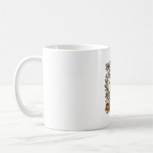 Mug Chemise de veau d'automne Gravure vintage Moisson