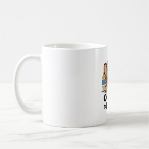 Mug Chemise de vie Corgi Gravure vintage Art d'amant d