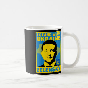 Mug Chemise de Volodymyr Zelensky drapeau ukrainien Uk