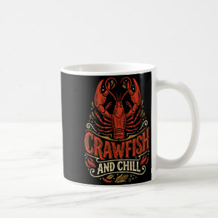 Mug Chemise d'écrevisse et de détente Fête dans le mar