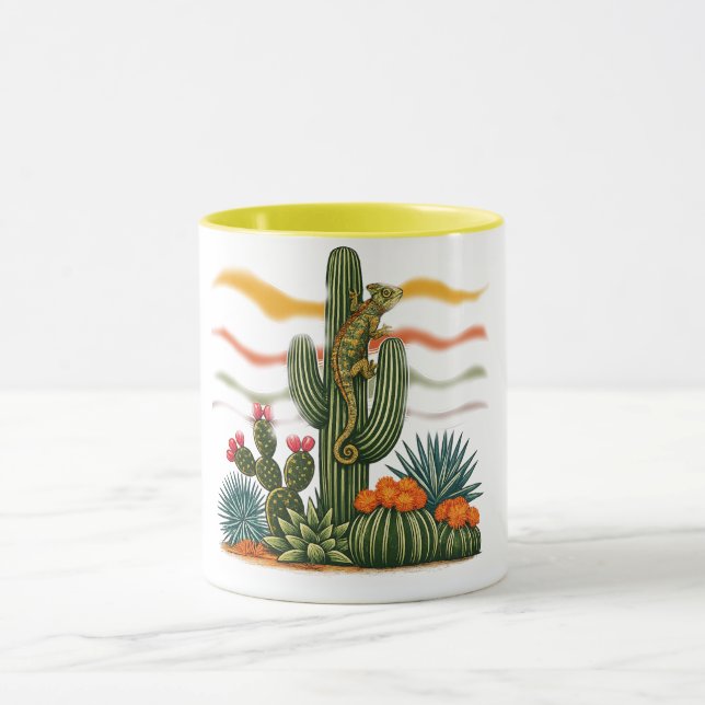 Mug Chemise Désert Cactus, Tee Désert Cactus Sud-Ouest (Centre)