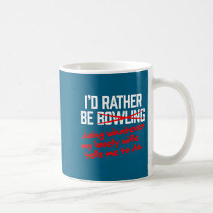 Mug Chemise d'homme Bowling Femme adorable Quilleur di