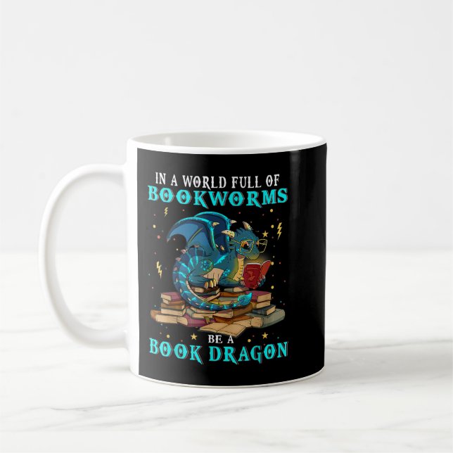 Mug Chemise Dragon - Dans un monde plein de vers de li (Gauche)