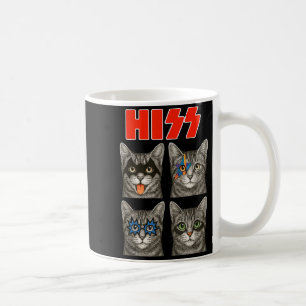 Mug Chemise drôle Chat Rétro Rock Musique Concert