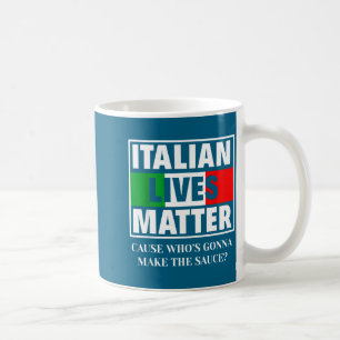 Mug Chemise drôle cuisinier italien Italie Italien