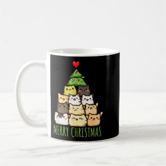 Mug Chemise drôle de chat de Noël _ Amour _ Maman de c