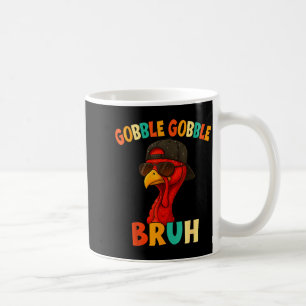 Mug Chemise drôle de dindon de Thanksgiving Bruh Garço