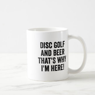 Mug Chemise drôle de golf à disque Homme Femme Je Disc