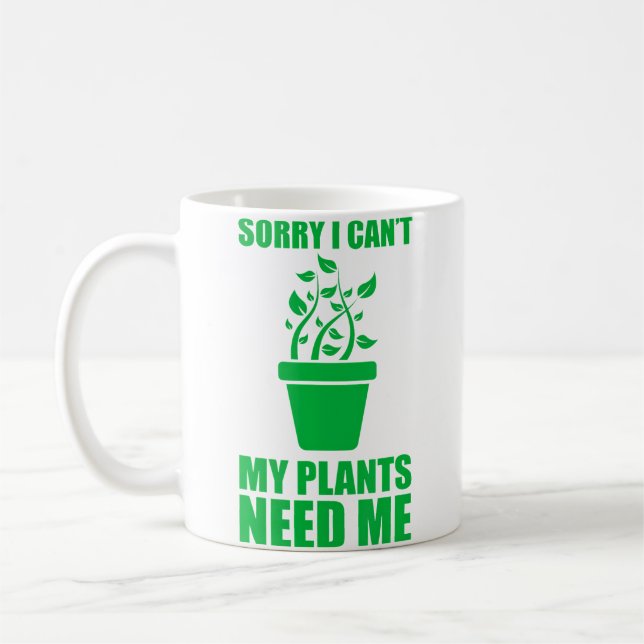 Mug Chemise drôle de jardinage Jardinier (Gauche)