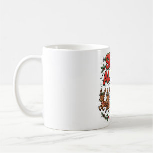 Mug Chemise drôle de jeu de mots de Noël « Sleigh All