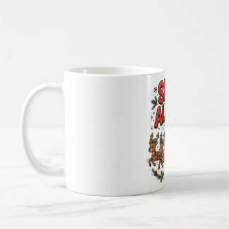 Mug Chemise drôle de jeu de mots de Noël « Sleigh All