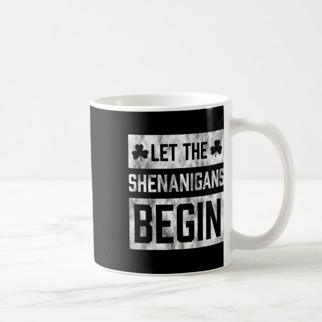 Mug Chemise drôle de la Saint-Patrick Laissez les Shen (Droite)
