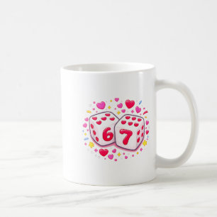 Mug Chemise drôle de la Saint-Valentin Dés mignons 67 
