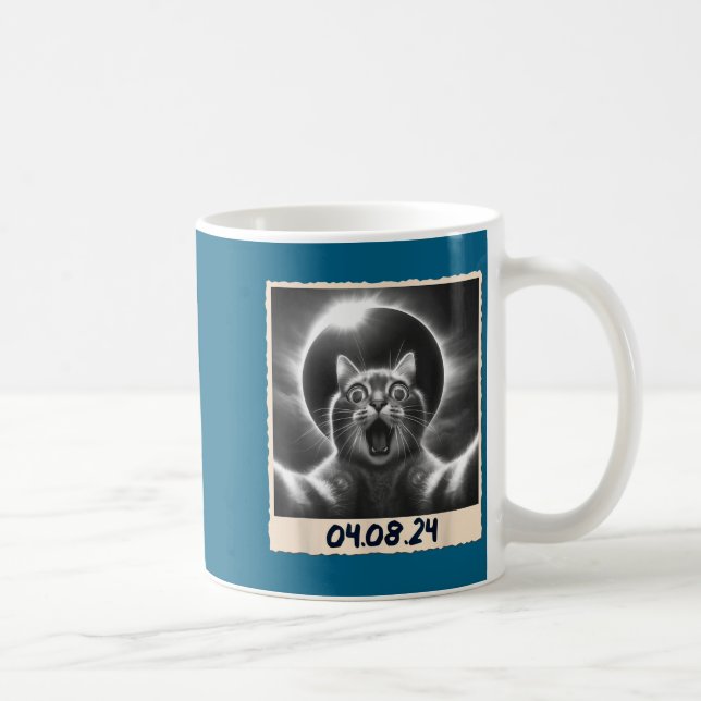 Mug Chemise drôle Éclipse solaire 04 08 24 (Droite)