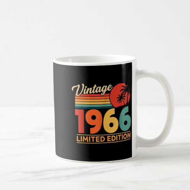 Mug Chemise édition chantée vintage 1966 60e anniversa (Droite)