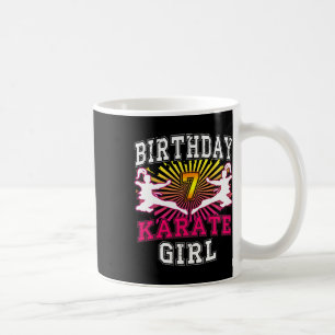 Mug Chemise fille 7 Anniversaire - Karate Enfant 7 Ans
