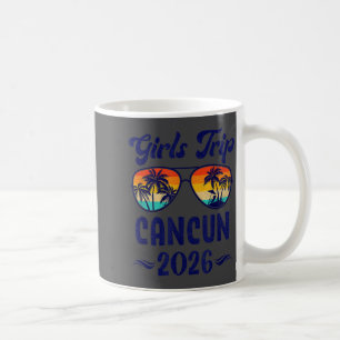Mug Chemise Filles Voyage à Cancun Vacances à la Plage