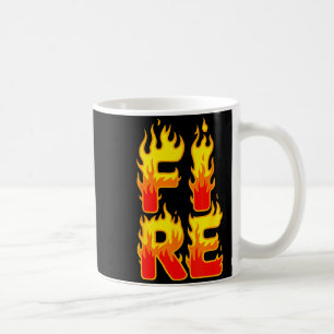 Mug Chemise Flamme de Feu Adulte Enfants Hommes Femmes