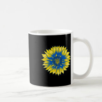 Mug Chemise Fleur de Tournesol d'Ukraine Rétro Floral